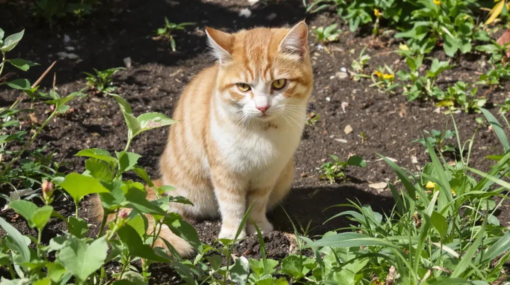 Le chat du voisin abîme votre jardin : que faire ?